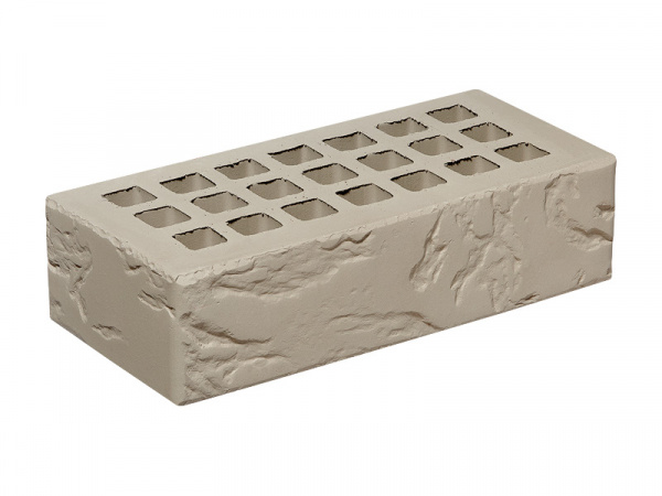 Облицовочный кирпич Железногорский одинарный 1 НФ Серый руст