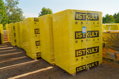 Газобетонные блоки Istkult Егорьевск D500 625х250х250 стеновые