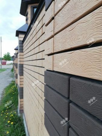 Облицовочный кирпич Железногорский одинарный 1 НФ Слоновая кость дерево